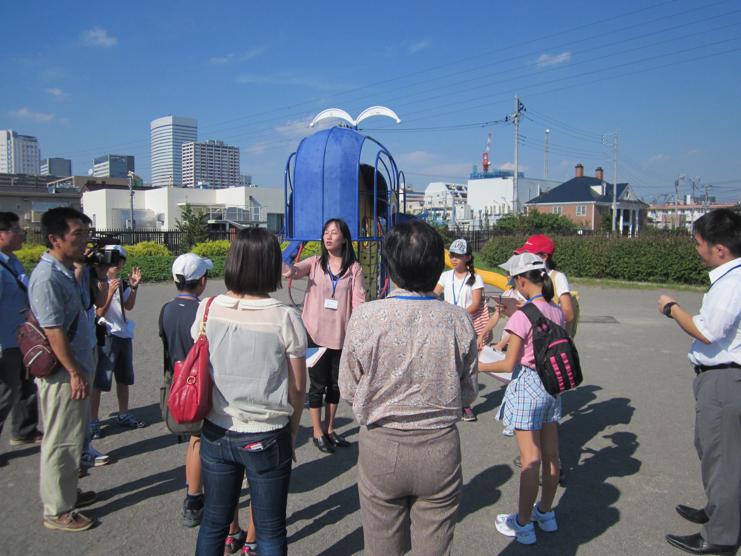 地域安全マップ教室実施模様